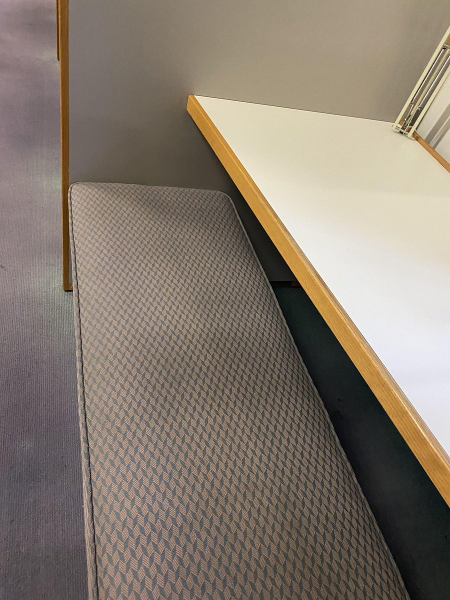 “I can't believe my eyes, those cushions were so badly stained I thought all we could do was throw them out. This has saved us the cost of replacement and should be good for another 30 years!” Kudos to Estrella for cleaning 42 benches at Mills College, you make us #impecproud.