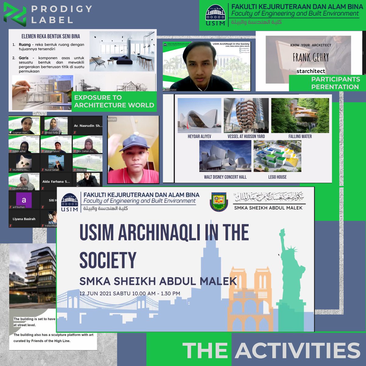 ProdigyLabel's tweet image. Some exciting [V I R T U A L ] activities that captured in the programme 👍🏻