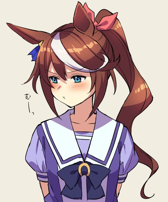 トウカイテイオー(ウマ娘) 「ご機嫌斜めテイオーrkgk #ウマ娘