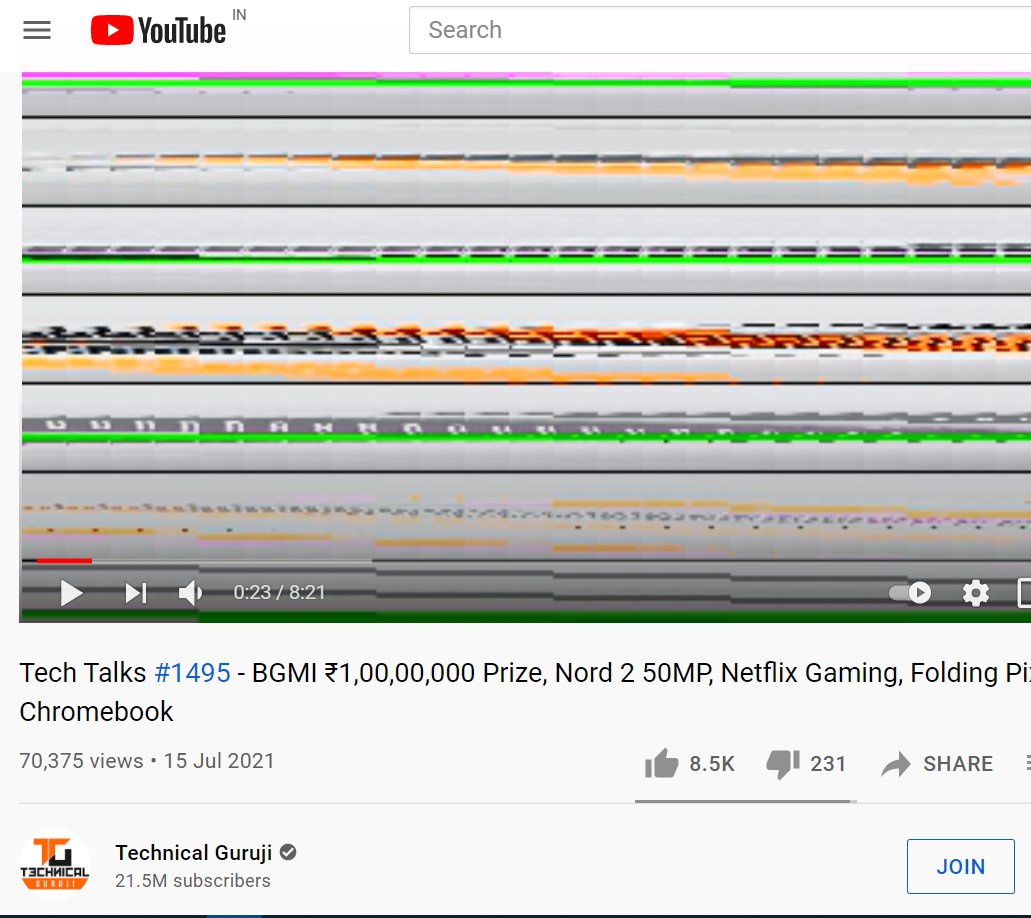 AsuAmeet's tweet photo. @YouTube @TeamYouTube  Is everything okay with the server or is it due to  #solarstorm ?😆 240p &amp; 480p is not working!?
@TechnicalGuruji You may try. Is it only for your videos/channel ?🧐 https://t.co/AukX7OxYej