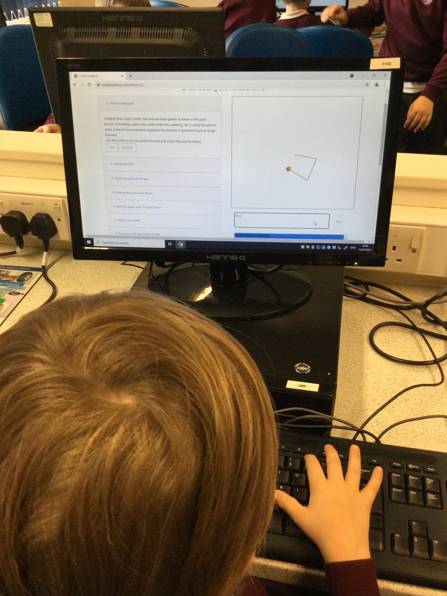 EllisonPrimary's tweet image. This week in Computing, Year 2 learnt how to create an algorithm and how to debug it (by finding errors in a program that need to be changed so it works correctly). We started by using Turtle Academy and then moved onto Scratch. We had a lot of fun! #Ellisoncomputing