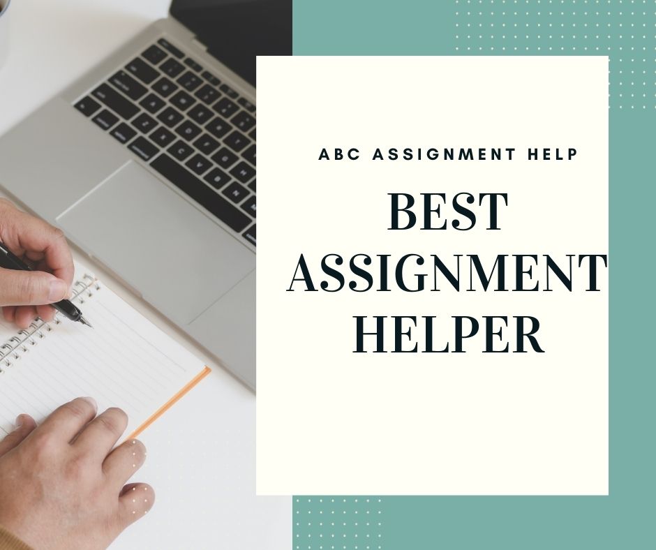abcassignmenth's tweet image. Abc Assignment Help brings to you best assignment helper for completion of given academic work. Get in touch with our team for quality work timely. #abcassignmenthelp #assignmenthelp #bestassignmenthelper
abcassignmenthelp.com/best-assignmen…