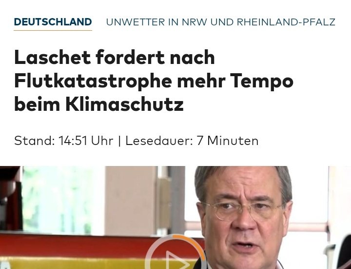 gri_mm's tweet image. Armin Laschet fordert mittags mehr Klimaschutz und lehnt genau das vier Stunden später ab.

Das ist so ein opportunistisches, schlampiges Rumgestümper - wie konnte die CDU auf die Idee kommen, dass so jemand Kanzler kann?