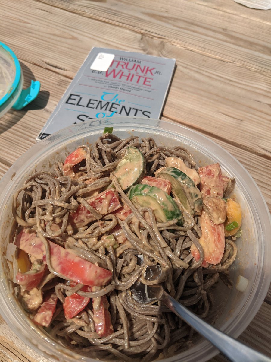 brdgtc's tweet image. We've reached the #strunkandwhite portion of dissertation writing.