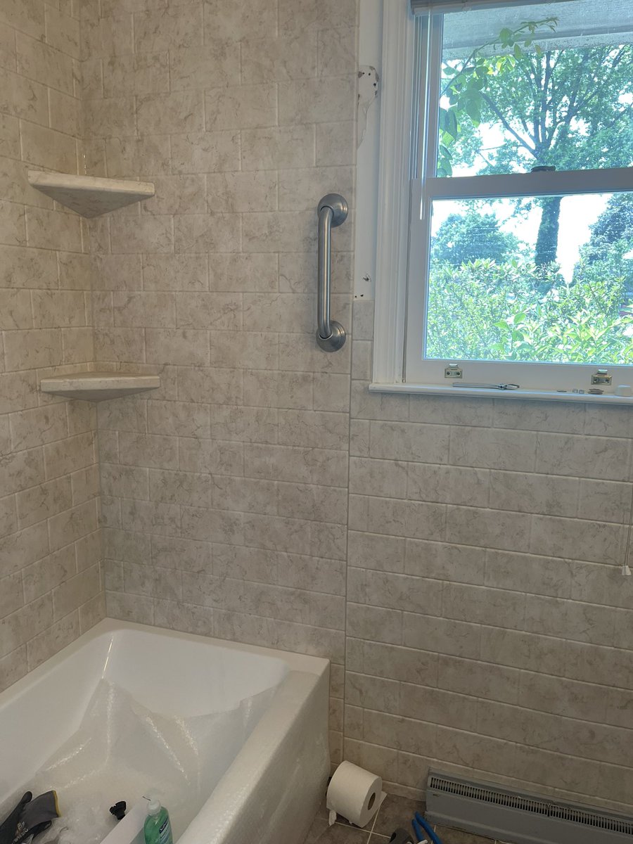 Adamrebath (@adamrebath) on Twitter photo POPPING UP ON A JOB… In Progress.
Ugly gray to sizzling Tivoli Travertine, can’t do it better than that!
<a href="/RBTeamOrange/">HD Bath Remodeling</a> <a href="/rebathNJ/">Kevin Crane</a> <a href="/JuanitaSebesty1/">Juanita Sebestyen</a> <a href="/Becky_HD953/">Becky🌻HD</a> @rgalante_46 <a href="/HomeDepot/">The Home Depot</a> POPPING UP ON A JOB… In Progress.
Ugly gray to sizzling Tivoli Travertine, can’t do it better than that!
<a href="/RBTeamOrange/">HD Bath Remodeling</a> <a href="/rebathNJ/">Kevin Crane</a> <a href="/JuanitaSebesty1/">Juanita Sebestyen</a> <a href="/Becky_HD953/">Becky🌻HD</a> @rgalante_46 <a href="/HomeDepot/">The Home Depot</a>