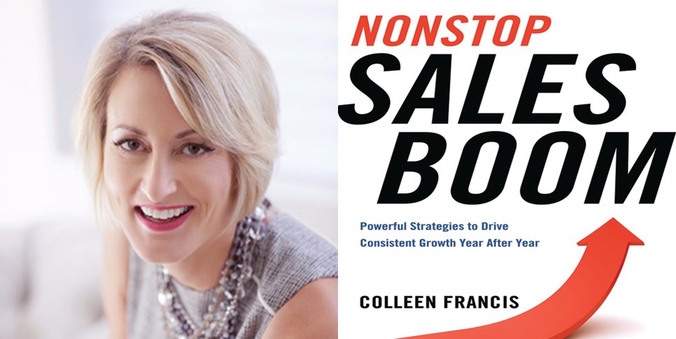 Craig Elias (@craigelias) on Twitter photo 50 FREE copies of Colleen Francis’ (<a href="/EngageColleen/">Colleen Francis</a>) book Nonstop Sales Boom are being given away Friday at the <a href="/InnovationRodeo/">The Innovation Rodeo</a>. Tickets at bit.ly/2XWh27j are FREE for students and recent grads and start at $15 for everyone else #IR2021 50 FREE copies of Colleen Francis’ (<a href="/EngageColleen/">Colleen Francis</a>) book Nonstop Sales Boom are being given away Friday at the <a href="/InnovationRodeo/">The Innovation Rodeo</a>. Tickets at bit.ly/2XWh27j are FREE for students and recent grads and start at $15 for everyone else #IR2021