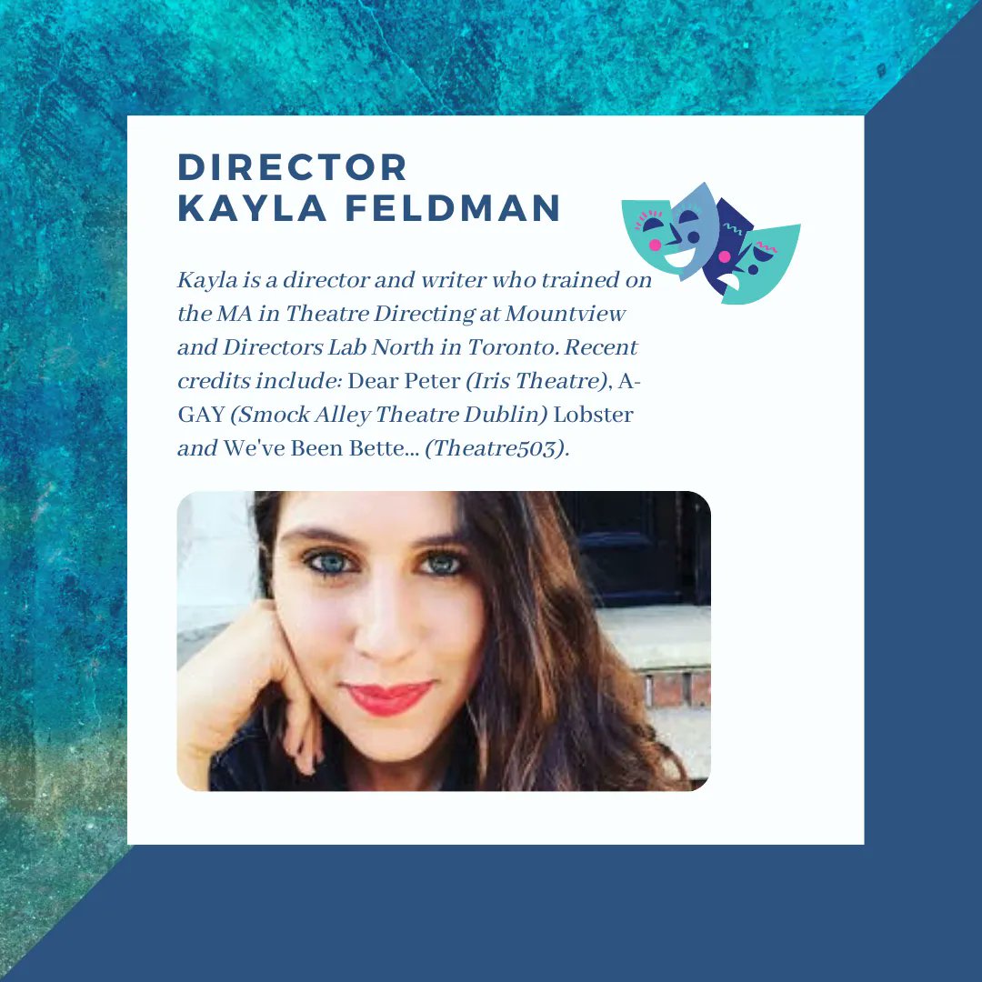 DAY 10: INTRODUCING... director Kayla Feldman! #30DaysOfSwimming <a href="/kaylatmf/">Kayla Martell Feldman (she/they)</a> #swimmingtheplay