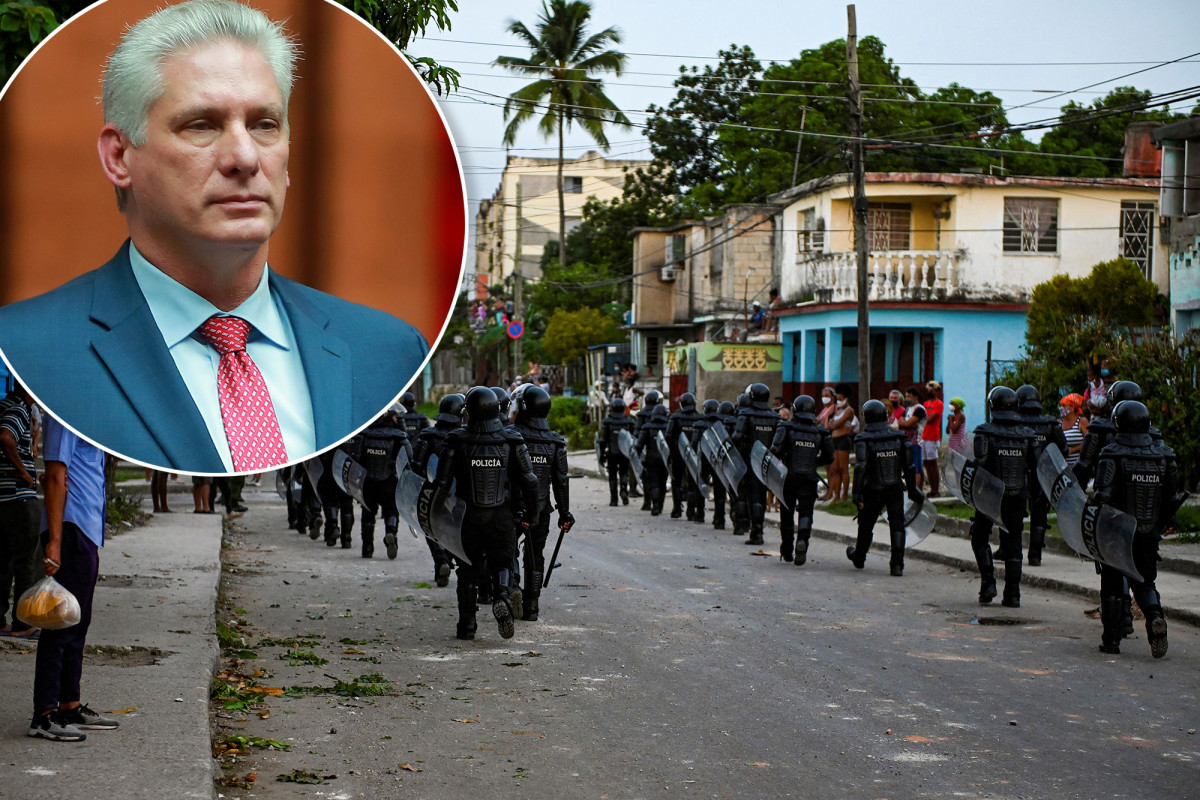 Cuban President Miguel Diaz Canel accepts some blame for massive protests