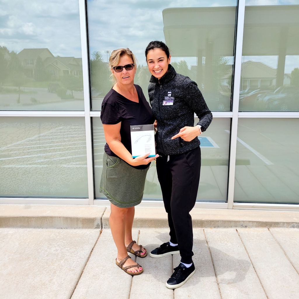 Theresa, just got her Invisalign today! Let's see how things progress.🦷😁⁠
⁠
Get your Invisalign today with #summitfamilyOrthodontics. Call us today to make your complimentary orthodontic evaluation 303-933-5339 or go to summitfamilyorthodontics.com 

#invisalign #invisalignsmile