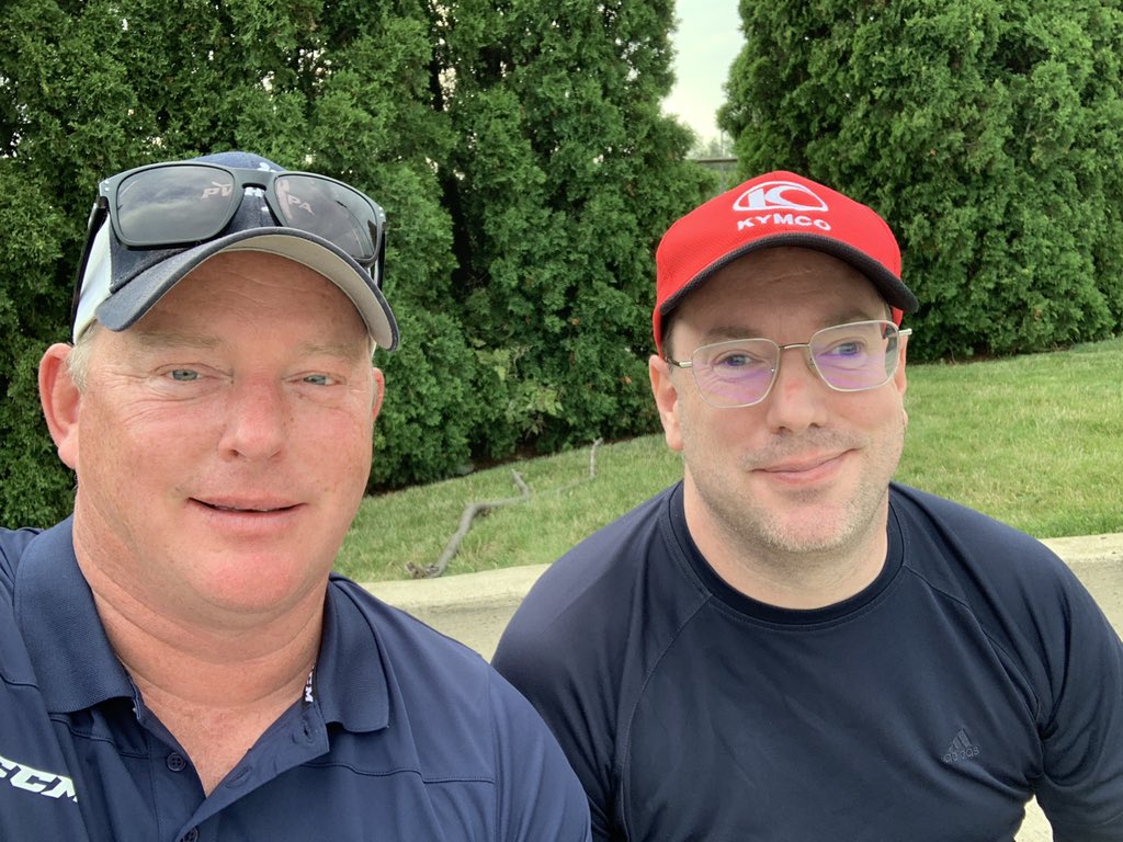 dishragz2818's tweet photo. All star line up with @SNETCampbell with the first pitch @rmawhood on the mic enjoying #pondwater @wellandjackfish with @jdish76 https://t.co/4yONhO3d3r