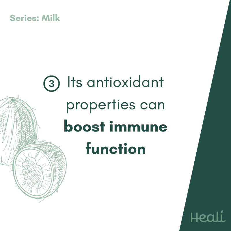 Coconut milk is used widely in the preparation of confectionaries, baked goods, ice cream, etc. It is a popular ingredient in Indian, Sri Lankan, and other Asian cuisines. It is also a potential non-dairy substitute.