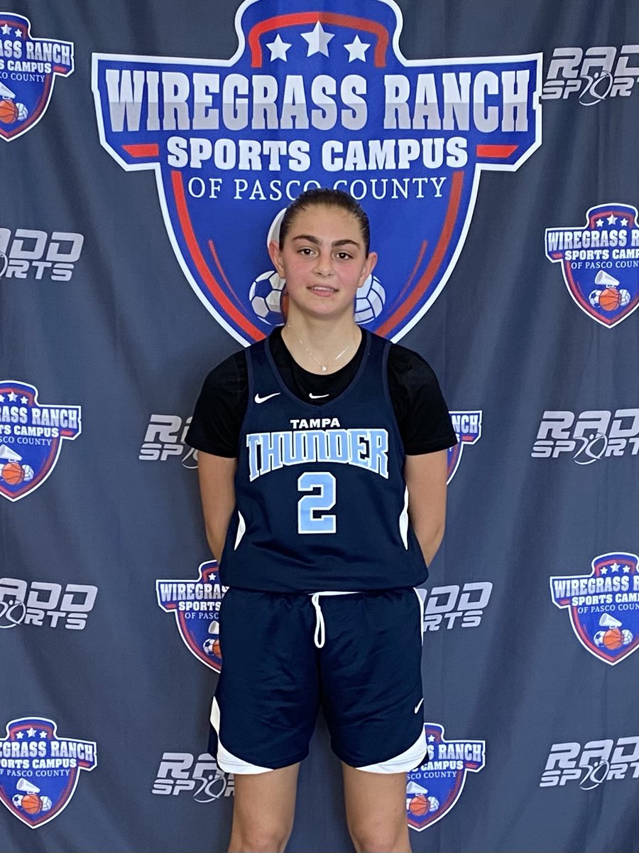 Congratulations to Tampa Thunder ‘23 5-4/PG Kana Kosaka and ‘24 5-8/CG Sophia Toscano for being selected to the Pool K All Tournament Team at the BlueStar Nationals! <a href="/BlueStarBB/">Blue Star Basketball</a>