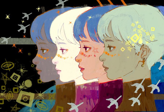 #一次創作絵師拡散フェス01

 空白の世界を描いています 