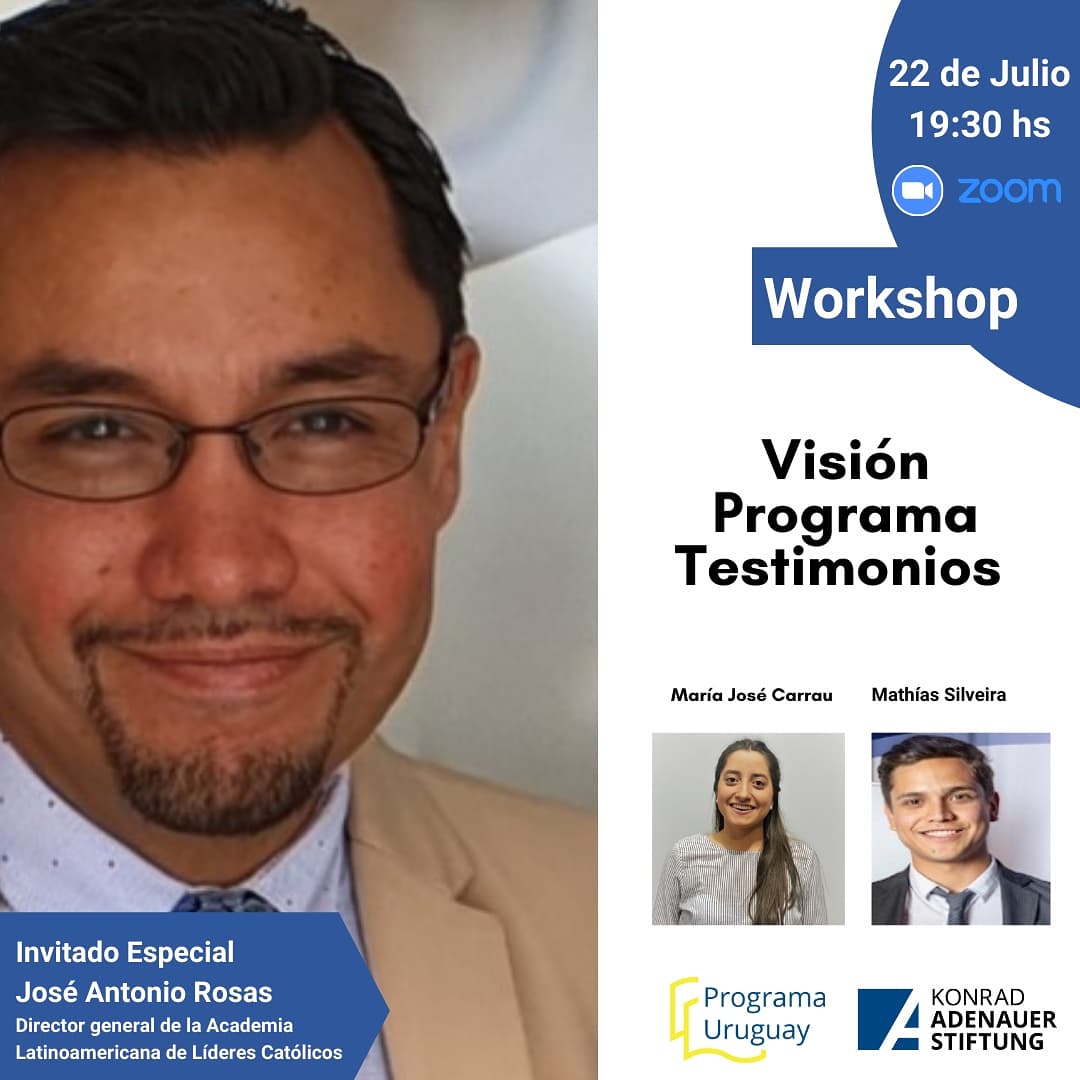 ¿Ya reservaste tu lugar? ¡No te quedes afuera! Inscribite al próximo workshop y conocé más sobre el curso de formación que se viene para jóvenes católicos. Ingresa a liderescatolicos.uy 

<a href="/ICM_uy/">Iglesia Católica Montevideo</a> <a href="/MatSoiza/">Mathías Soiza López</a> @kasmontevideo