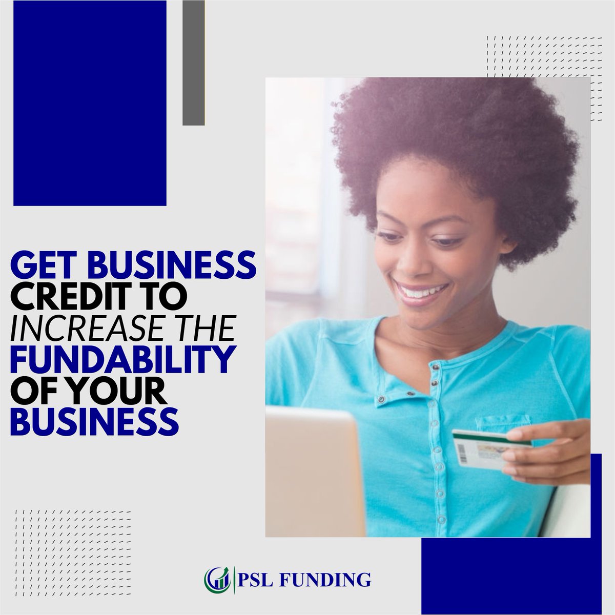 PerformanceSys1's tweet image. You can build your business credit quickly, obtaining access to working capital as you go. Your business credit quality will determine if you get approved for a business loan, the amount you’ll be approved for, and the rates and terms you’ll pay.

🌐 pslfunding.com