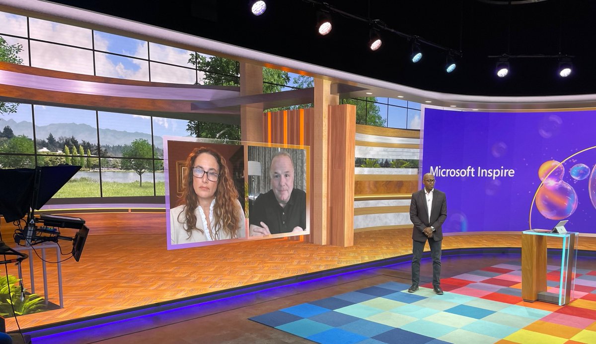Thank you Michelle Hoover from @RedHat and Phil Clement from @johnsoncontrols for sharing your insights on how co-sell and the commercial marketplace have helped your organizations grow and create valuable customer connections. #MSPartner #MSInspire