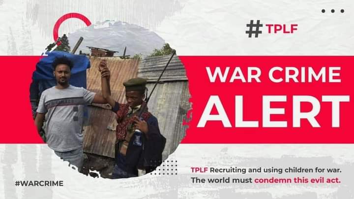 #TPLFisaTerroristGroup is not fighting the war, it's using civilians as human shield! The international community should understand the true nature of TPLF. Ethiopians said enough to TPLF rule. #WolkaitIsAmhara #RayaIsAmhara #Ethiopia #ChildrenNotSoldiers