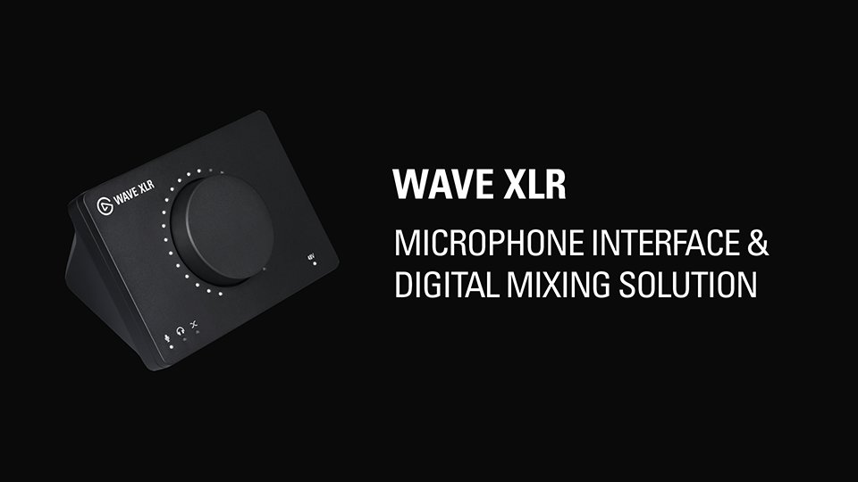 Elgato on X: Introducing Wave XLR. Your Microphone Interface & Digital  Mixing Solution. Available now:    / X