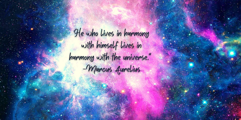 'He who lives in harmony with himself lives in #harmony with the universe.' -Marcus Aurelius Speaking of living in harmony. You'll find me more on Instagram than here. I miss everyone, but it's a better fit for me. #happiness #positivethought #drseussquotes #mondayquote