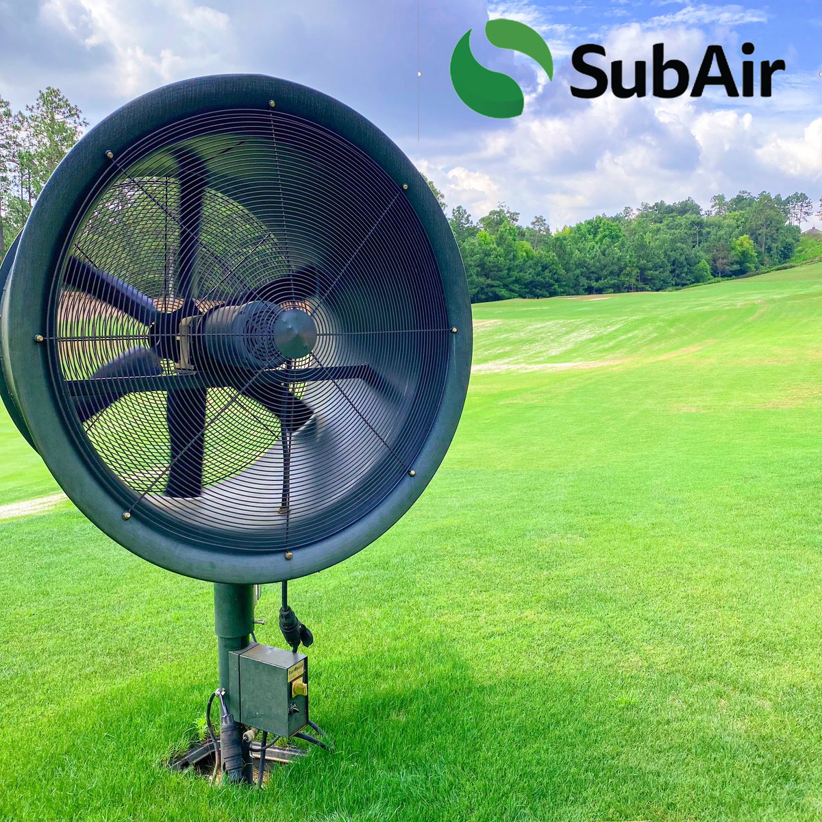 SubAirSystems's tweet photo. SubAir’s Turfbreeze Fans are the Golf Industry’s #1 innovative leader and most respected fan.
To learn more check out our website (linked in bio) or contact us at 866-641-6663! #subairsystems #golf #turfbreeze https://t.co/vGH1AmIG9m