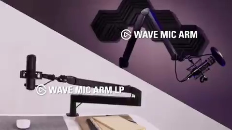 Elgato Wave Mic Arm LP – Low Profile Mic Arm 
