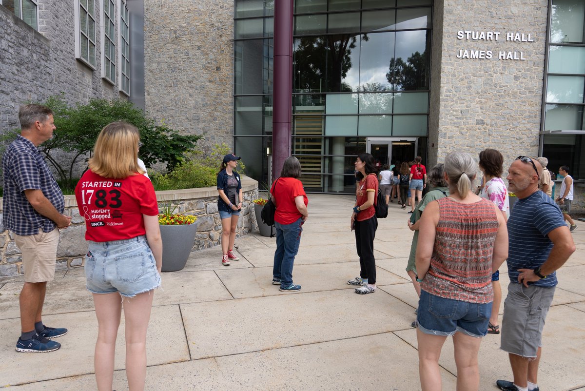 DickinsonAdmit's tweet photo. Prospective students and families enjoyed a summer Discover Dickinson programs yesterday! They explored @DickinsonCol's dynamic academic program, student life and campus thru tours and customized sessions. Schedule your #DsonVisit today! https://t.co/c8bhlJVacI
#DsonPhotos https://t.co/CNEh8ZZM6e