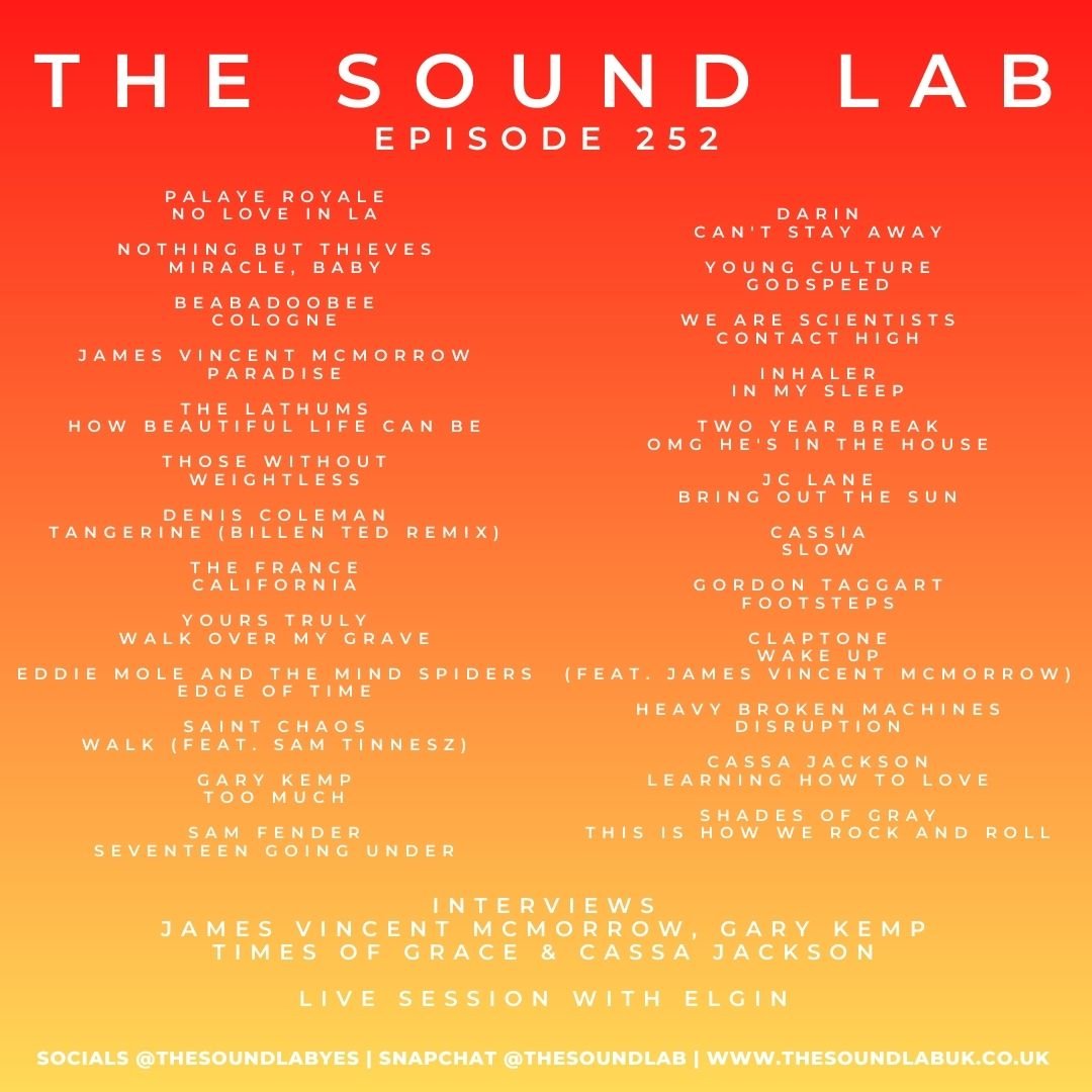 Excitting new mix 252 released from Soundlab today 
Lots of great music in a really great Mix 
 Go check it out at 
<a href="/TheSoundLabYES/">The Sound Lab</a>
 and at 
<a href="/C_E_Online/">@CONTROLEntertainmentOnline</a>
 Radio
