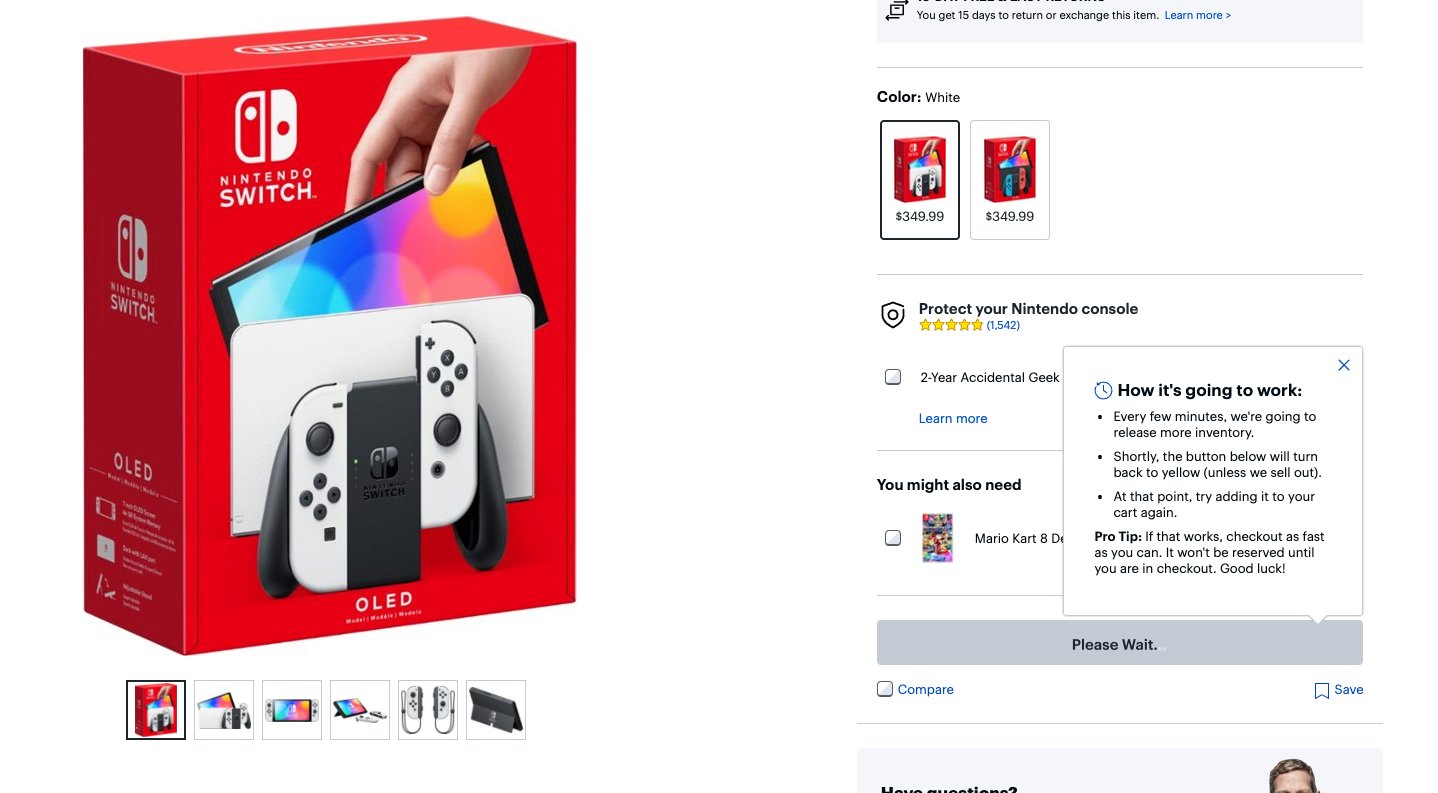 Neon White Nintendo Switch - Best Buy