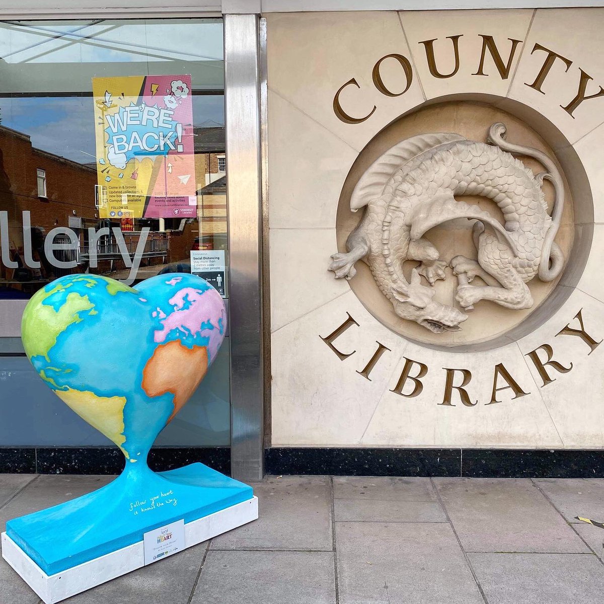 Rocket & Co. (@_rocketandco) on Twitter photo Hi <a href="/somersethour/">Somerset Hour</a> 💕 So excited to see the #FollowYourHeartTrail go live this week! Here’s mine outside Taunton Library! Have you picked up your leaflet yet? Pick one up from <a href="/RocketandBird/">RocketandBird</a> if you’re passing ☺️ #somersethour Hi <a href="/somersethour/">Somerset Hour</a> 💕 So excited to see the #FollowYourHeartTrail go live this week! Here’s mine outside Taunton Library! Have you picked up your leaflet yet? Pick one up from <a href="/RocketandBird/">RocketandBird</a> if you’re passing ☺️ #somersethour