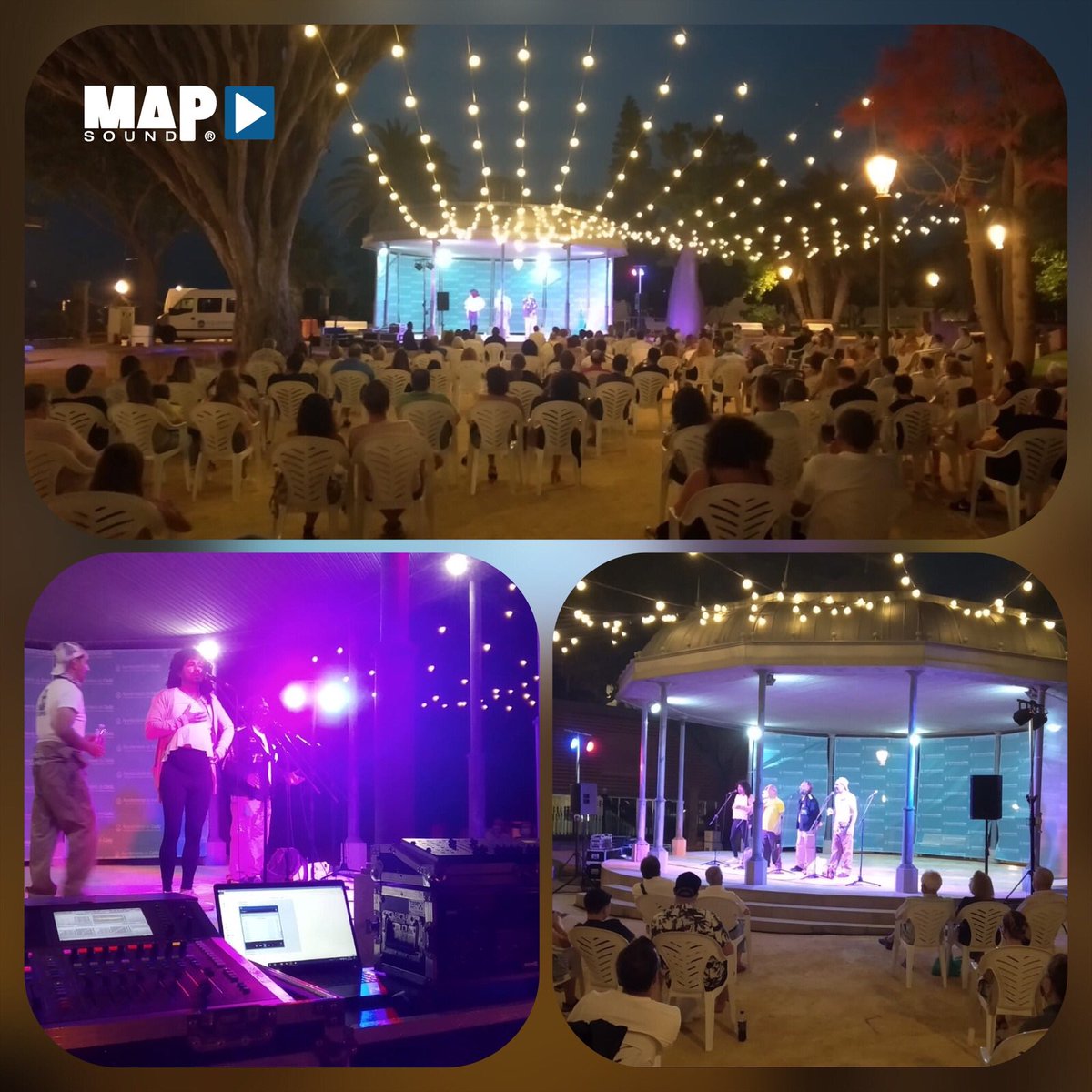 Mapsound's tweet image. Se volvió a subir el telón de las coplas de Carnaval de nuevo en el Parque Genovés

#culturasegura #carnaval #cádiz #chirigota #comparsa #cuarteto #coro #coac #sonido 
#mapsound #alquilerdesonido #espectaculo #3x4 #actuacion