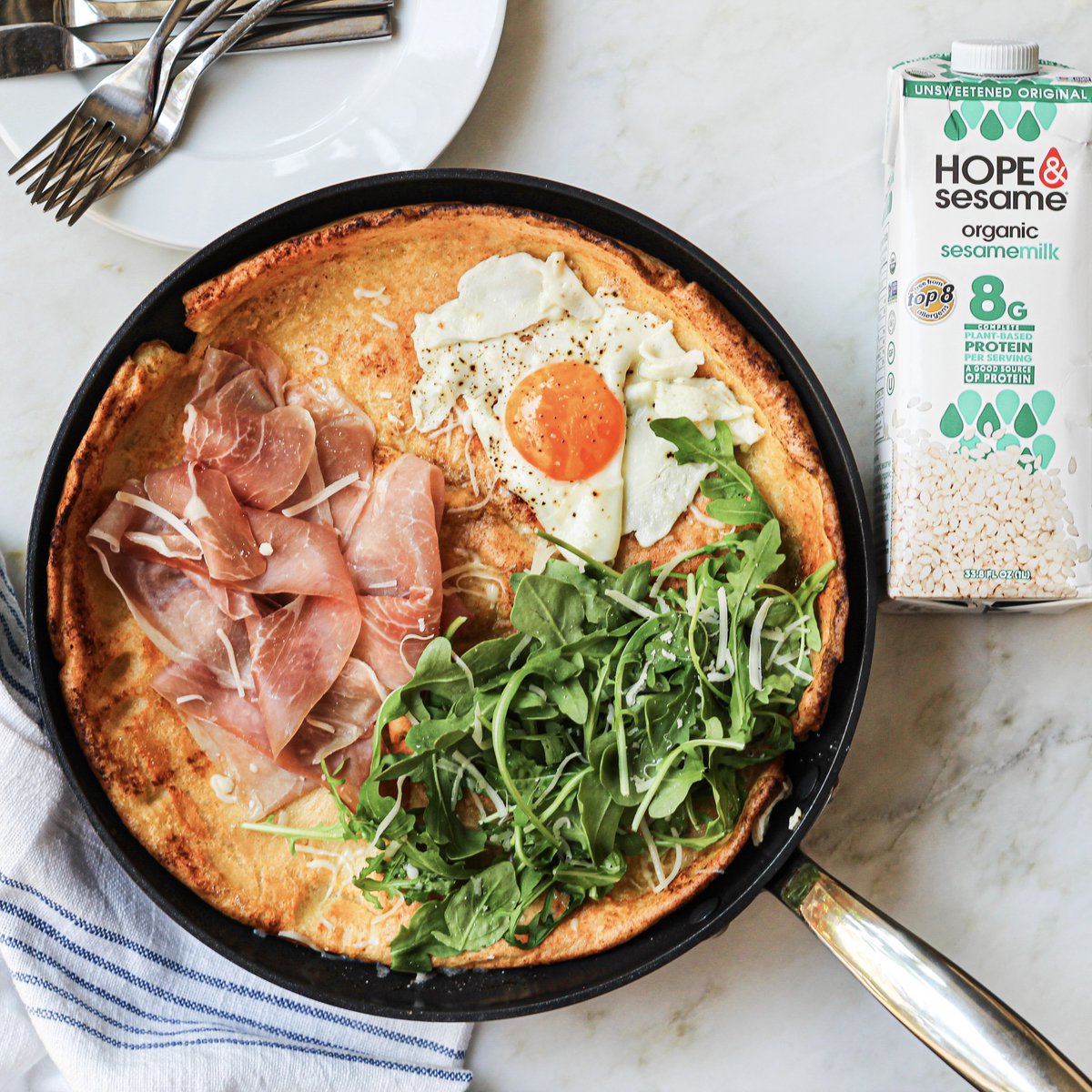 taylor_golub's tweet photo. Check out my Savory Dutch Baby that I created using @hopeandsesameco! Get the #recipe here: https://t.co/8rVe9NEEhV #recipeoftheday #hopeandsesame #ad https://t.co/KvoZehqTUg