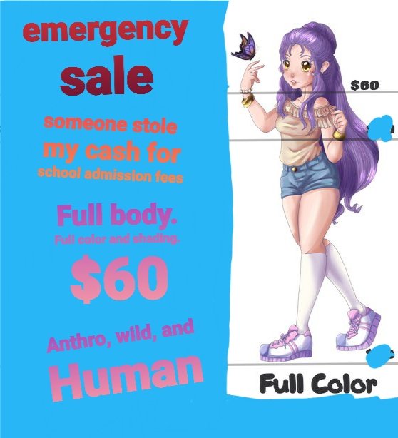 Rosewend1's tweet photo. I opened my wallet yesterday to prepare to take it to the bank, and my money was gone.
4 slots, Full shaded body for $60.
I will do Human, Anthro, or Wild.
Will do Background for $10-$30 more depending on complexity. 

#commissionsopen #commissionopen #art #digitalart https://t.co/37HaJ0JpUq