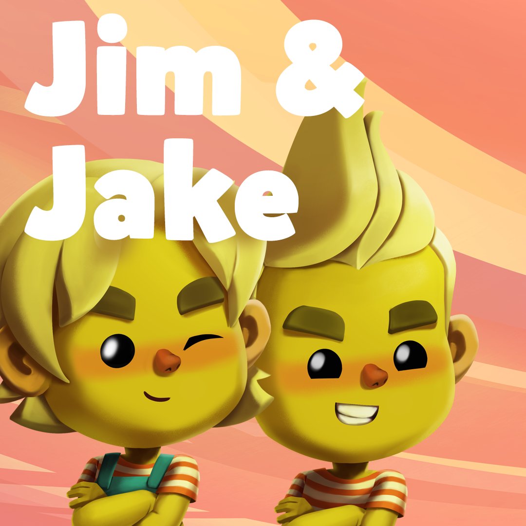 #Amy: Jim and Jake were the first visitors/friends I made on the island! Have you met them? Those two are always working on something!