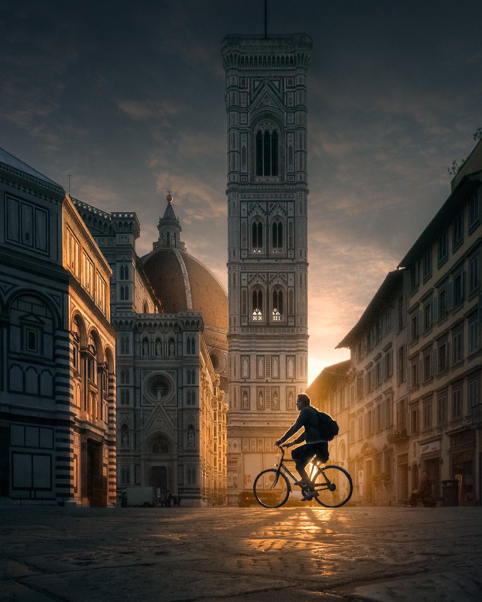 Here’s a photo I shot on a perfect morning in Florence, Italy. This is one of my most well known pieces and I may be minting it soon! 🌞