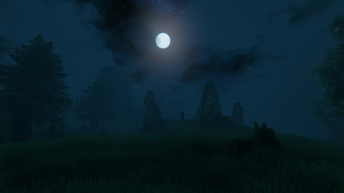 ValheimPictures's tweet photo. "Odin Watching" by The Dread Witch of Voidheim

Ref.: https://t.co/ktxndGUAFE

#ValheimScreenshot #ValheimGame #Valheim #Valhiem #ヴァルヘイム #Odin #StoneCircle #Stonehenge #NightSky #Night #Sky #FullMoon #Clouds #Scenic #Atmospheric #Mystical #VirtualPhotography #ThePhotoMode https://t.co/QmjeQ1aDVs