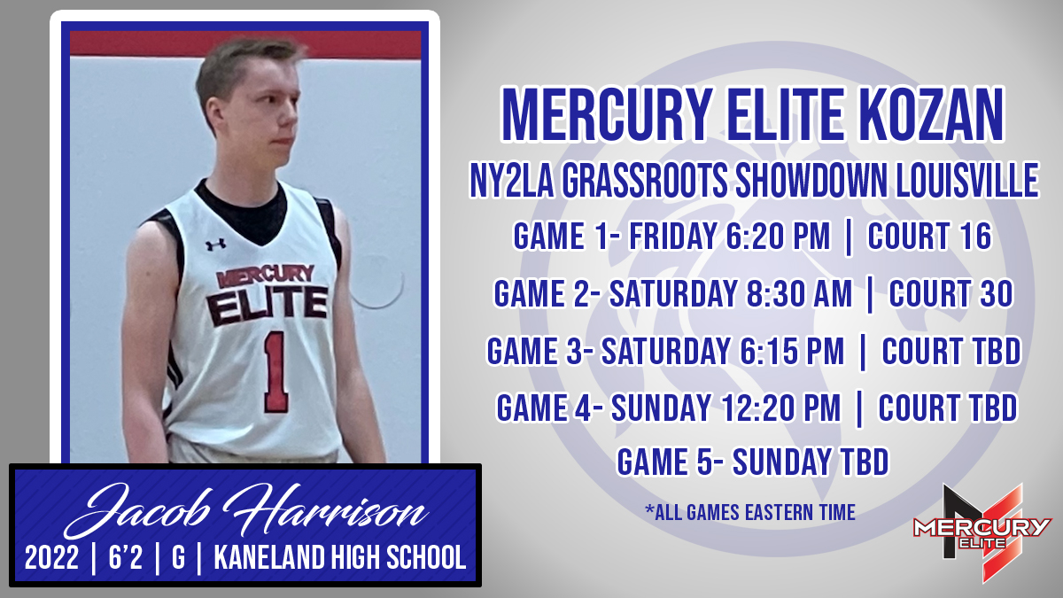 🚨LIVE PERIOD 2🚨

#DarkHorse 2022 6'2 G Jacob Harrison (Kaneland HS, IL) will be competing in the <a href="/ny2lasports/">NY2LA SPORTS</a> &amp; <a href="/hoopseen/">HoopSeen</a> event in Louisville, KY during live period 2.

📍 Louisville, KY

🏀 <a href="/MercuryEliteAAU/">Mercury Elite</a> 17U Kozan

📱 <a href="/jacobharrison04/">Jacob Harrison</a> 

🎥 hudl.com/video/3/153173…