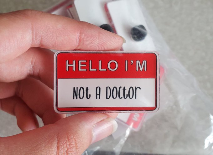 My partner works at a dispensary so I made him and his coworkers pins lol https://t.co/H50bAdWox6