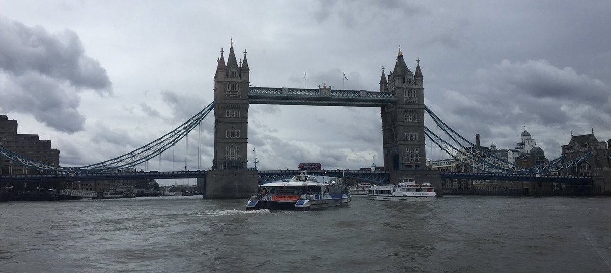 Ian_Who's tweet image. Tower bridge from the river tour #SimpleGlobal