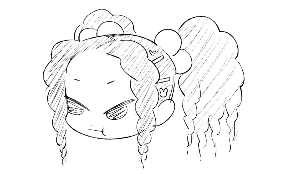 thinking about this tiny nadia I drew 