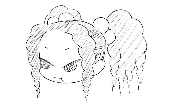 thinking about this tiny nadia I drew 