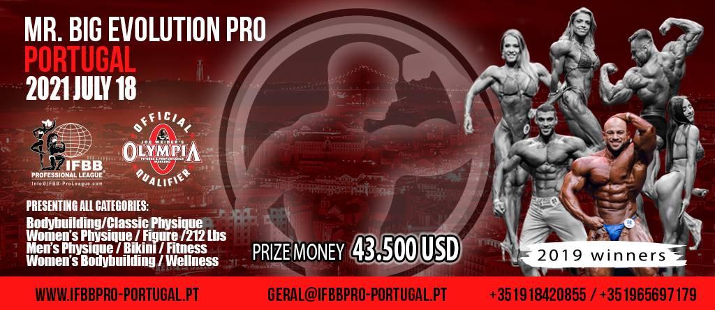 Livestream Ifbb Mr Big Evolution Pro Portugal 21 Live