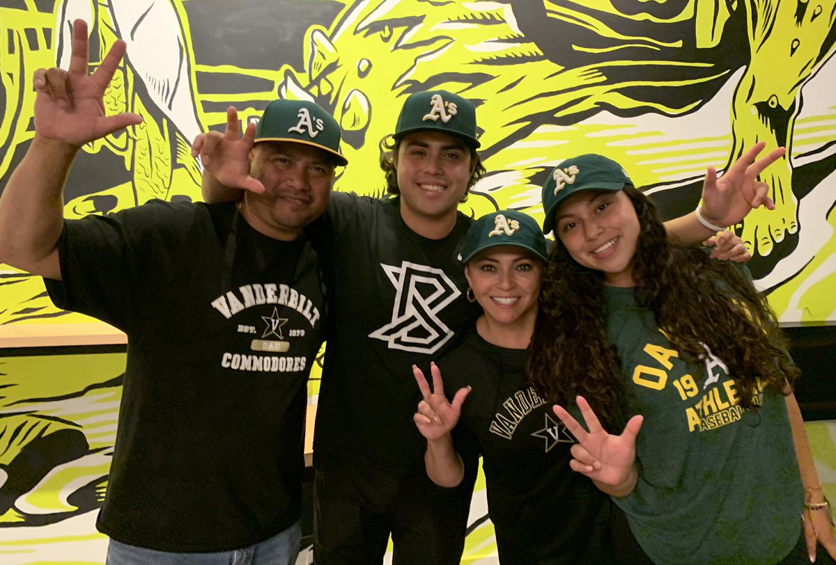 With tears of joy and sadness we share
CJ has decided to sign with the A’s and start his life long dream of playing professional baseball. Thank you to Coach Corbin &amp; the support staff, teammates and their families &amp; all fans FOREVER GRATEFUL. ⚓️⬇️🖤💛