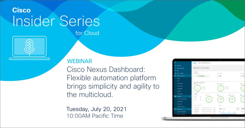 CCampos_DC's tweet photo. Want to know more about the Nexus Dashboard and how it transforms on-premises & cloud network operations? Join @rodesai and myself next Tuesday and find out why this is one of the hottest solutions in the market! @ciscoDC @CiscoCloud @CiscoACI #NXOS
https://t.co/VooRX3Cjlh https://t.co/BYEagZcehO