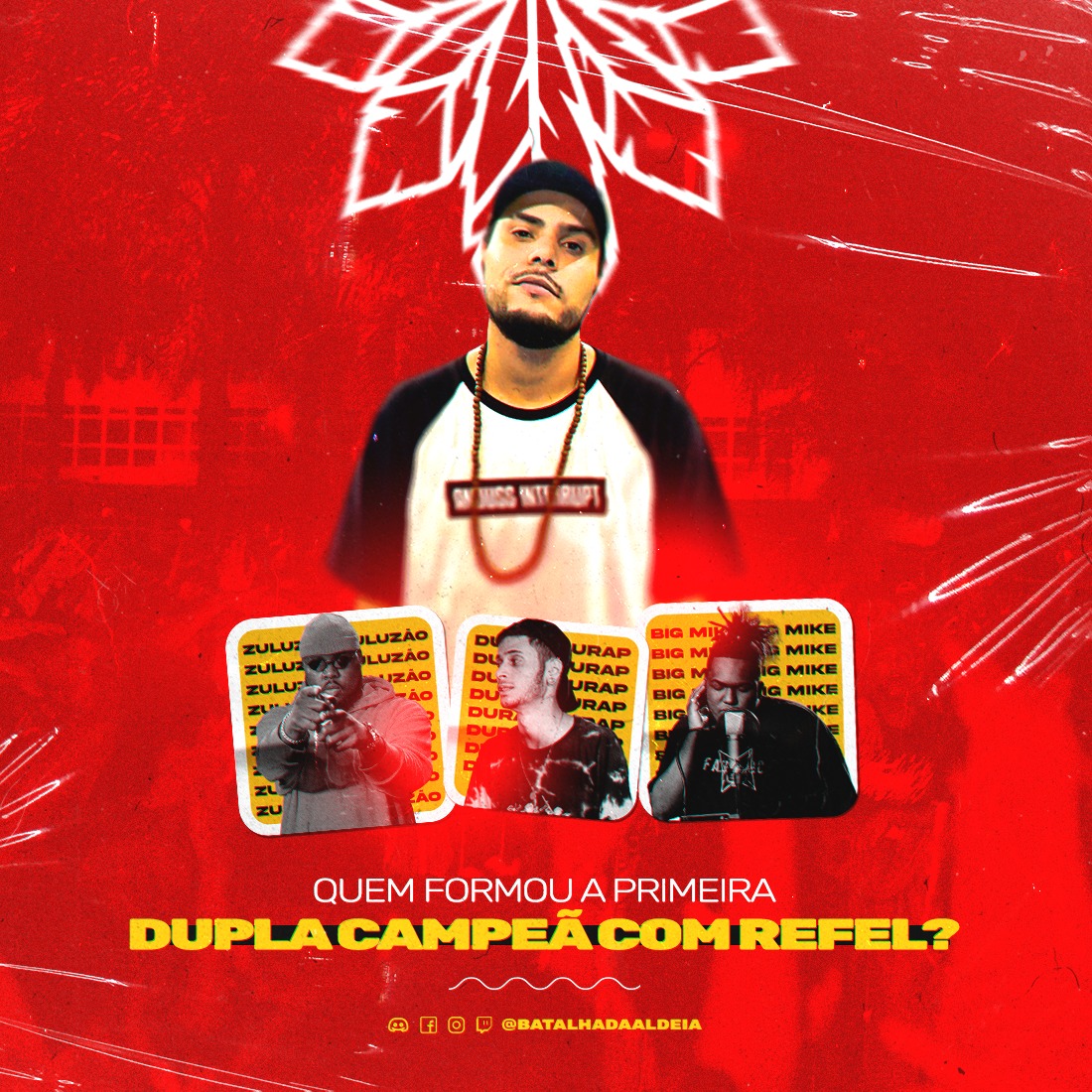 batalhadaldeia's tweet photo. Quem sabe essa? 🤔
Diz aí, qual foi o MC que formou dupla com @refelmc, quando o brabo levou a primeira batalha de duplas pra casa!
#rap #bda #frrestyle #batalhadaaldeia #refelmc https://t.co/p1WIpBtYfZ