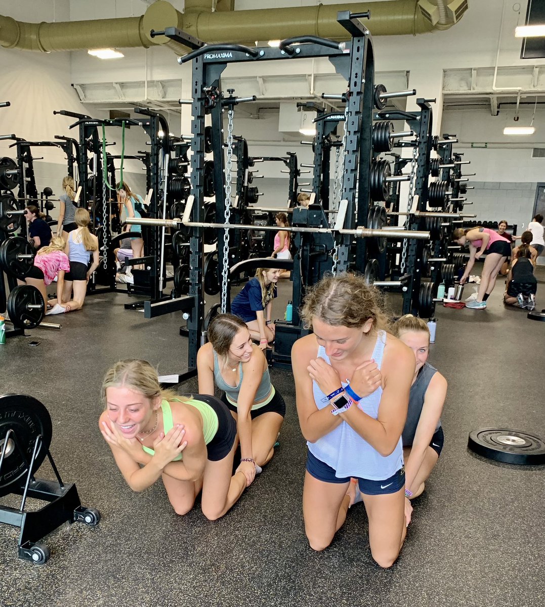 coachspruill's tweet photo. Week 5 is a wrap!!! One more week to go! Congrats to our athletes of the week!!! We’re so proud of the effort &amp; work these girls are putting in!!! We will back in action on Monday from 8-10 AM!!! 
💪🏼🏋🏼‍♀️🦁 👟
#stackingwins
#SACcamp https://t.co/0Z3y6hxGCc
