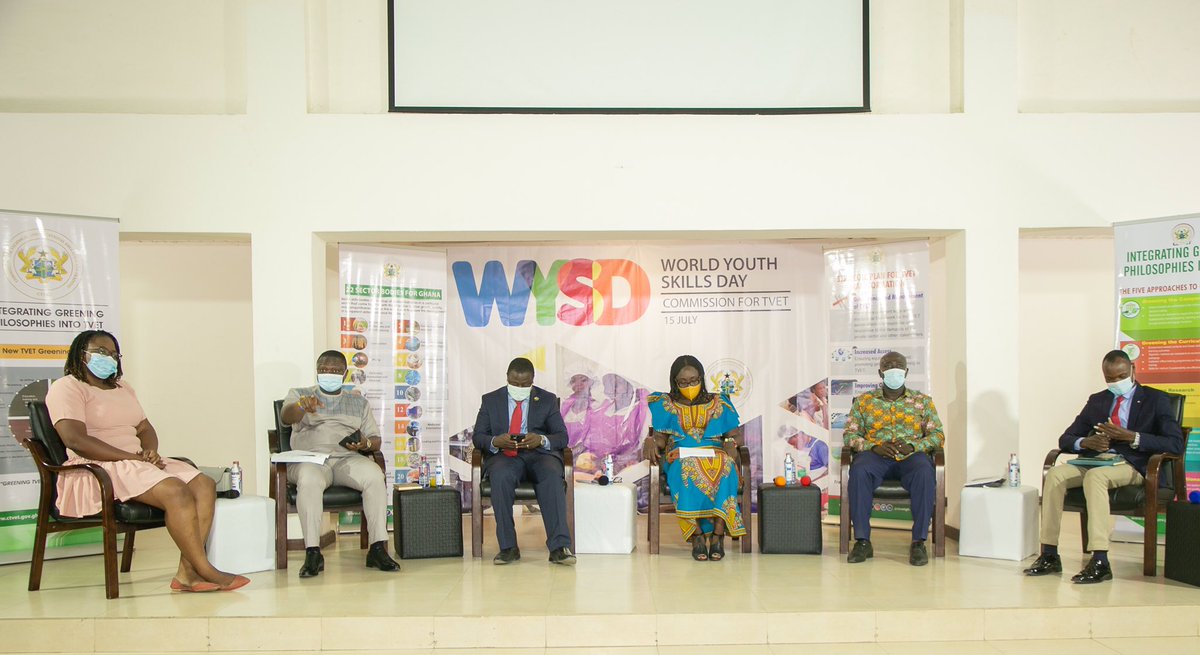 ctvetgh's tweet photo. Pictures from our #WorldYouthSkillsDay Virtual Conference.
#WSYD #WYSD2021 #worldyouthskillsday #skillsdevelopment #CTVET #TVET #skillstraining #education #industry #skills https://t.co/KbT9Pvtmtn