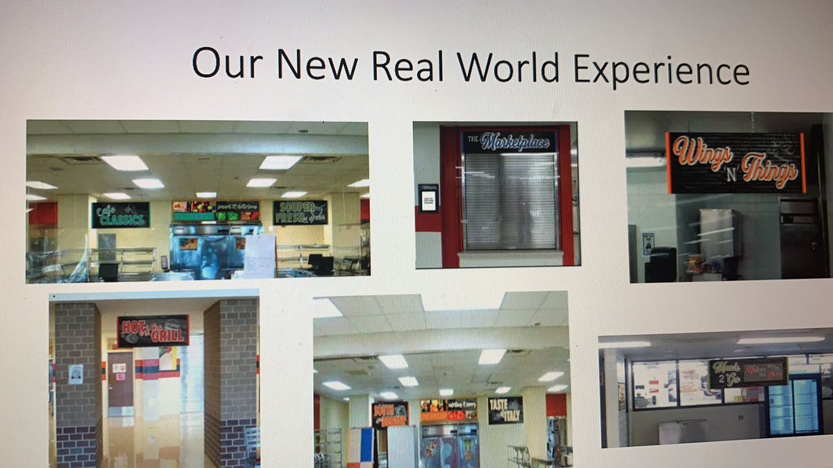 Which high school cafeteria has a 6 station food court? Rich Township High School does! #richinstudentsuccess