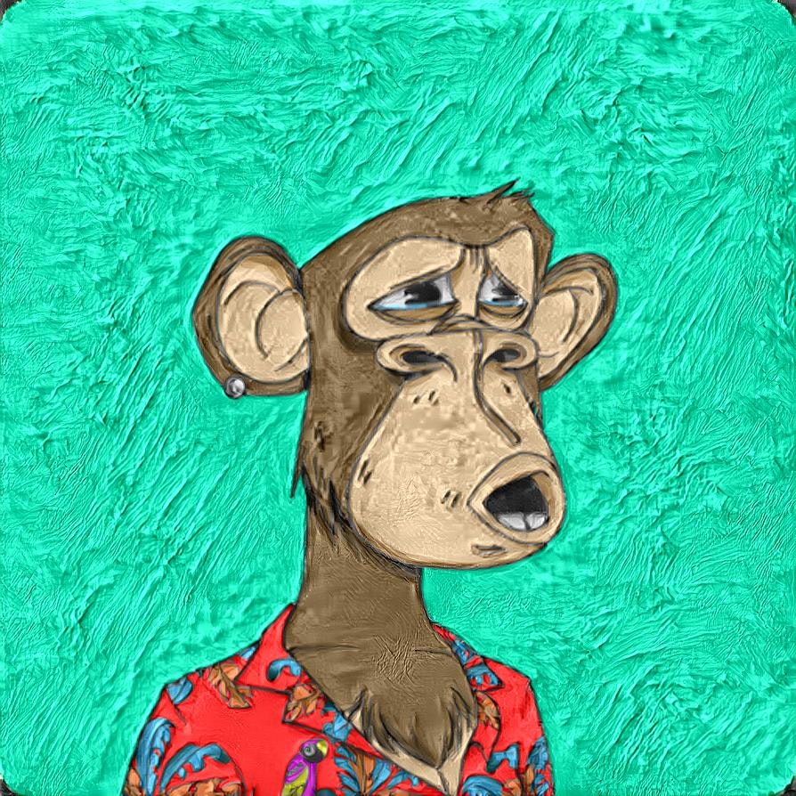 ImpastoBAYC's tweet photo. Impasto Bored Ape #031 has been painted! 🐵

https://t.co/xCs5bYU79r

#BoredApeYachtClub #BoredApe #BAYC #NFTCommunity #ImpastoApes #NFTartists #NFT https://t.co/qwCVygNM2X