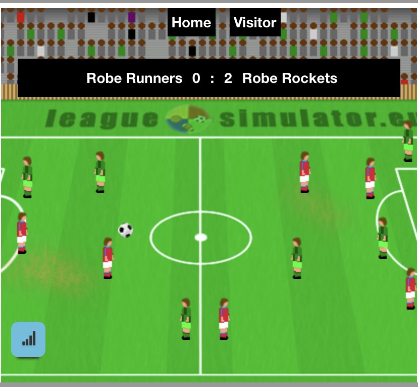 Robe_Org's tweet photo. Latest update from the RFC week six has ended with the finals being played tomorrow. #football #micronations #finals #GreenJuly https://t.co/CRZRU1H3wy