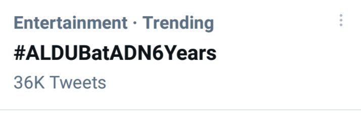 Happy 6years ALDUB and ALDUBNATION👏👏👏
#ALDUBatADN6Years